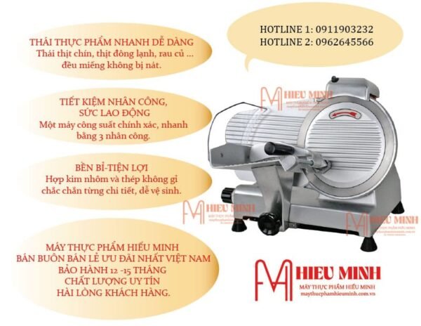 Thái thịt nhanh dễ dàng, tiết kiệm nhân công, sức lao động