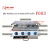Bếp Nướng Gas 4 Họng Đốt Ngắn