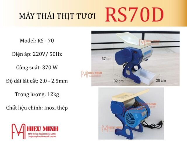 Máy Thái Thịt Sống RS70D