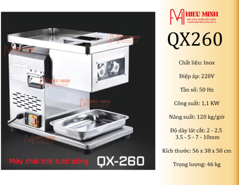 Máy Thái Thịt Tươi QX260