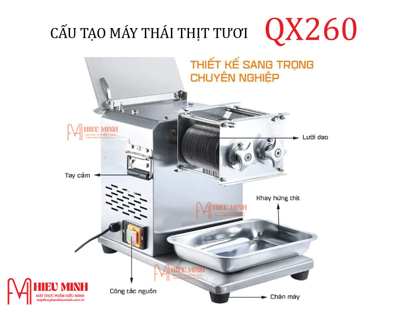 Máy Thái Thịt Tươi QX260