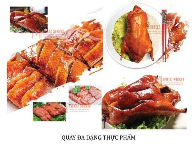 Lò quay vịt 40 chân thẳng