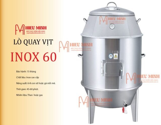 Lò quay vịt 60 chân thẳng