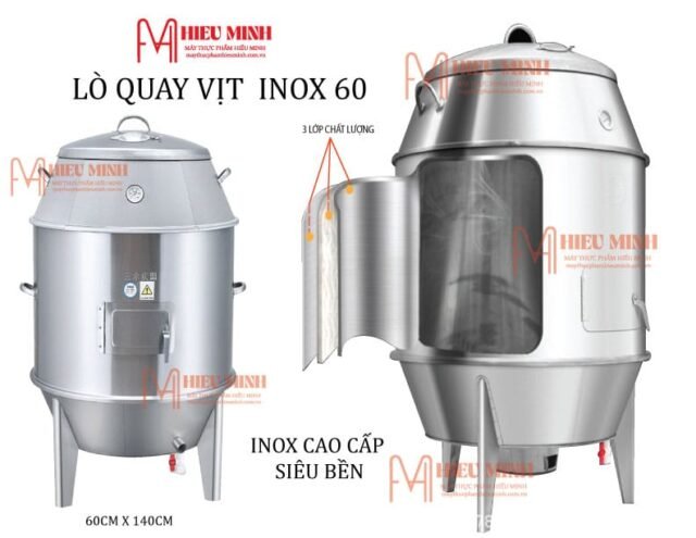 Lò quay vịt 60 chân thẳng