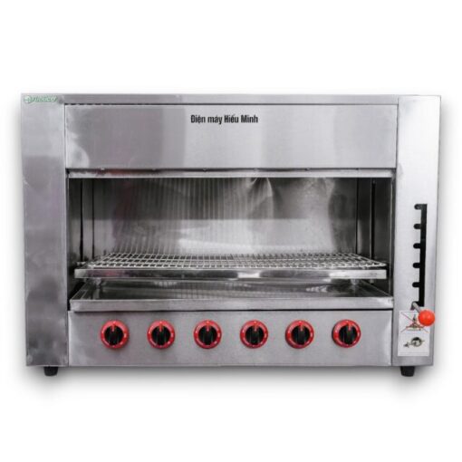 Lò Nướng Salamander 6 họng đốt gas - Hình ảnh 3