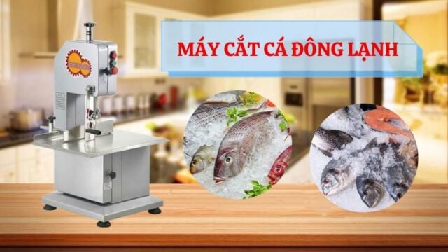 máy cắt cá đông lạnh