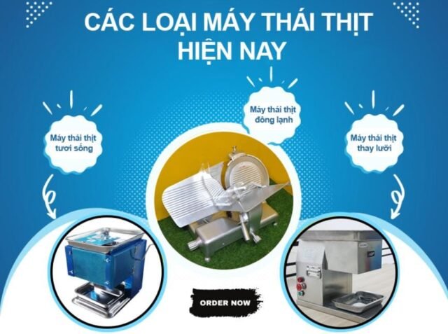 Các loại máy thái thịt tại TP.HCM