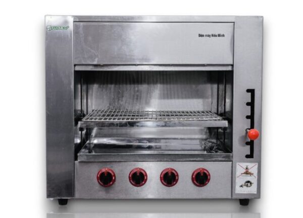 Lò nướng Salamander 4 họng gas - Ảnh 4