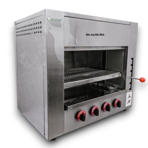 Lò nướng Salamander 4 họng gas - Hình ảnh 3