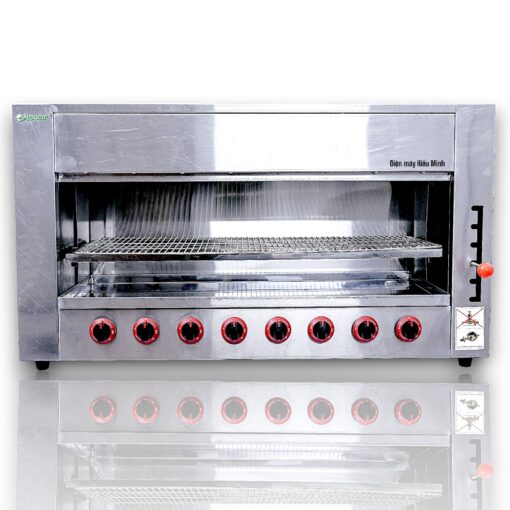Lò nướng Salamander 8 họng gas