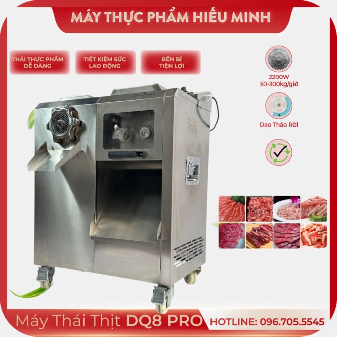 máy thái thịt tươi DQ8 Pro