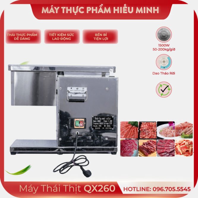 máy thái thịt QX260