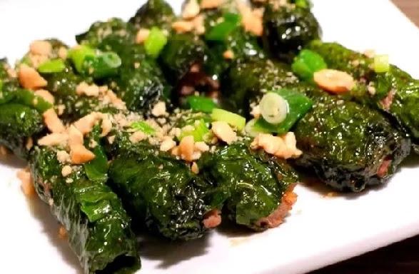 Cách làm bò lá lốt ngon với những nguyên liệu đơn giản