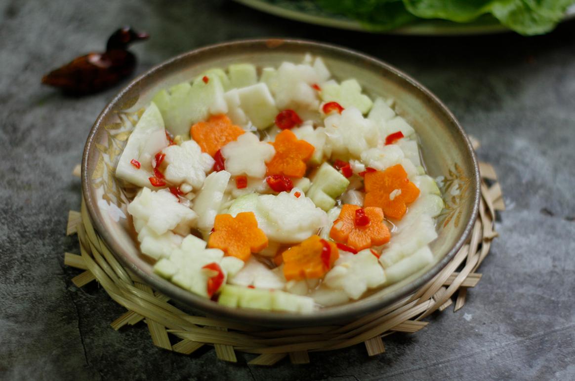 Cách làm dưa góp giòn ngon, chua ngọt hấp dẫn cho cả gia đình 1 Cách làm dưa góp giòn ngon với những nguyên liệu cơ bản