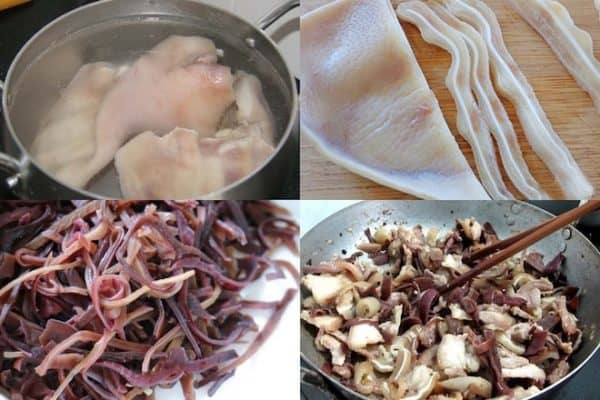 Cách Làm Giò Xào Ngon, Giòn Sựt Đúng Chuẩn Hương Vị Truyền Thống 2 Cách làm giò xào cần nhiều bước quan trọng