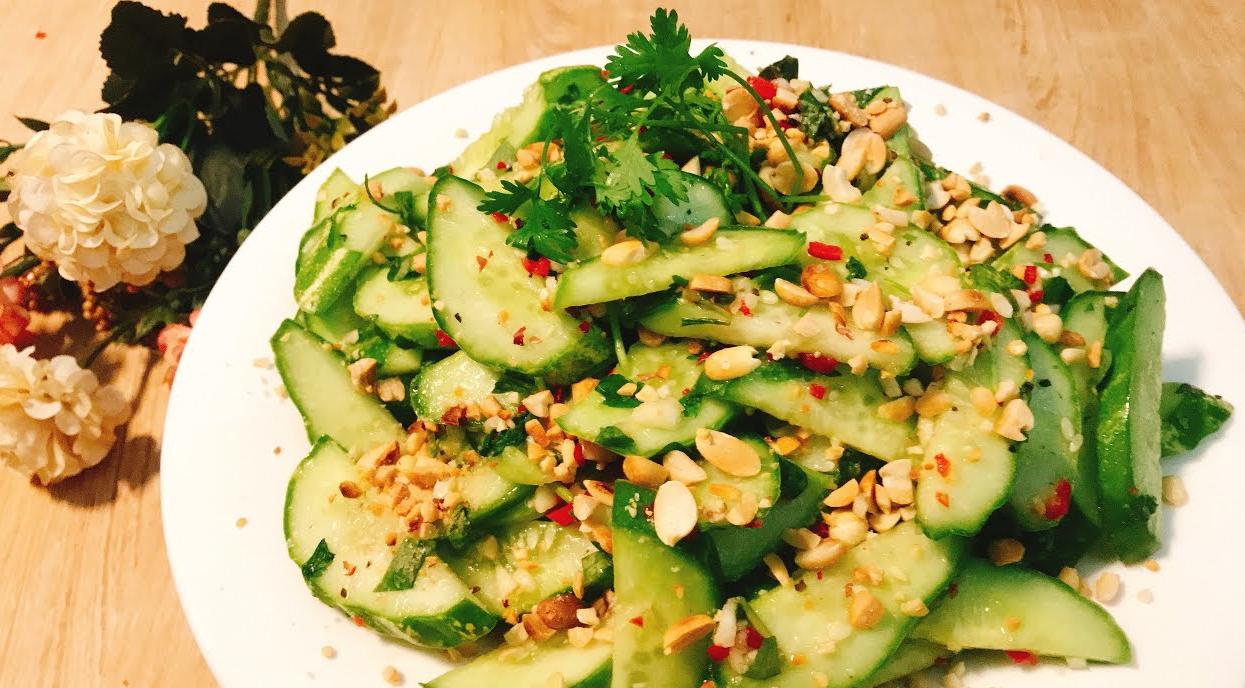 Cách làm nộm dưa chuột tại gia giòn ngon, thanh mát và bổ dưỡng 2 Cách làm nộm dưa chuột tươi giòn