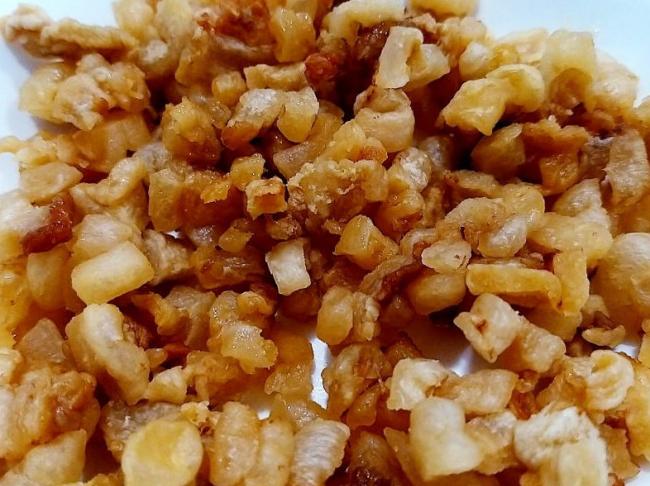 Cách làm tóp mỡ giòn ngon mà không bị ỉu