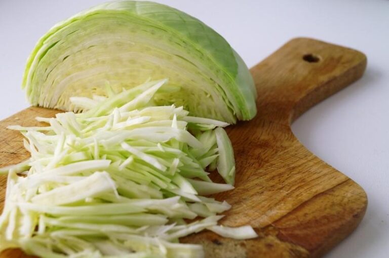 Lưu ý cách thái bắp cải