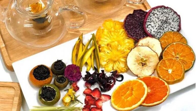 Nguyên liệu cần chuẩn bị để làm hoa quả sấy thơm giòn