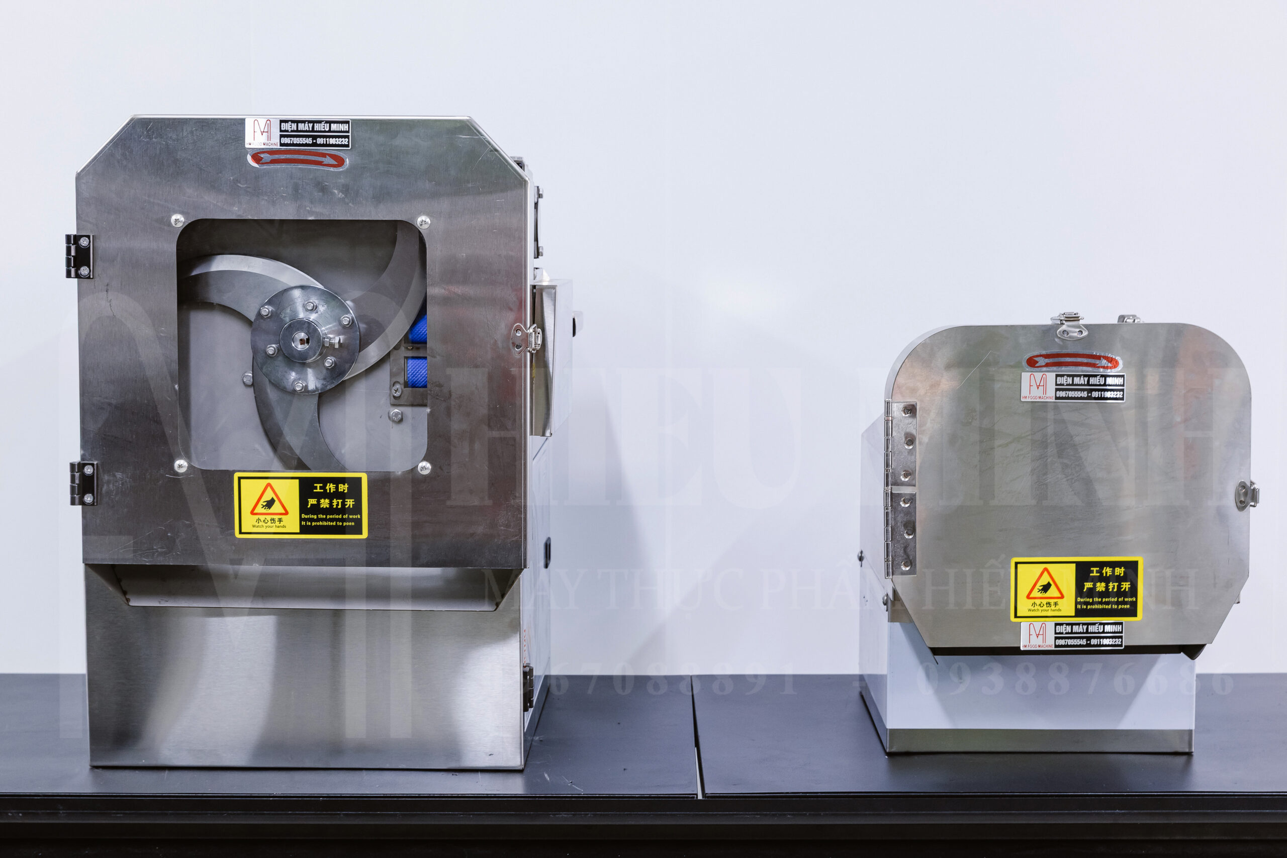 Máy Thái Rau Băng Tải YQC801 và YQC800